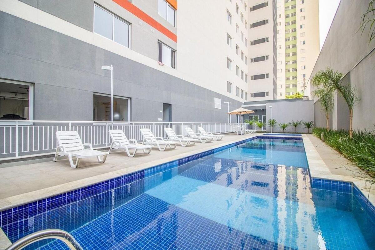 Rubi Studio No Bras Com Piscina - Metro Bras Сао Паоло Екстериор снимка